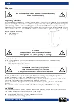 Preview for 3 page of DAPAudio PR-32T Manual