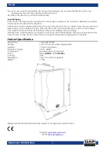 Preview for 7 page of DAPAudio PR-62T Manual