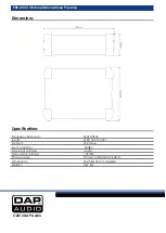 Preview for 4 page of DAPAudio PRE-202 Manual