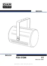 Предварительный просмотр 1 страницы DAPAudio PSB-510M Manual