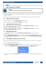 Preview for 18 page of DAPAudio PSS-106 User Manual