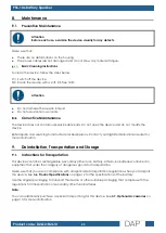 Preview for 26 page of DAPAudio PSS-106 User Manual