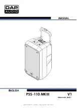 Предварительный просмотр 1 страницы DAPAudio PSS-110 MKIII Manual