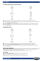 Предварительный просмотр 13 страницы DAPAudio PSS-110 MKIII Manual