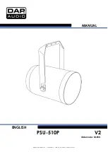 Предварительный просмотр 1 страницы DAPAudio PSU-510P Manual