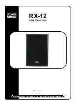 DAPAudio RX-12 Product Manual предпросмотр