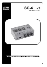 DAPAudio SC-4 Manual preview