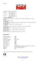 Preview for 3 page of DAPAudio SC-4 Manual