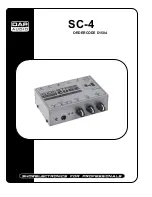 DAPAudio SC-4 User Manual preview