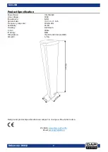 Предварительный просмотр 8 страницы DAPAudio SCS-230 Manual