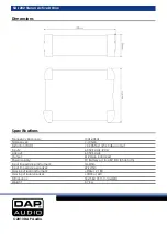 Предварительный просмотр 4 страницы DAPAudio SDI-202 Manual