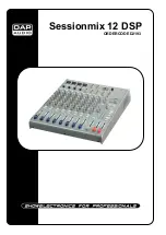 DAPAudio Sessionmix 12 DSP Manual preview