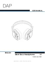 DAPAudio Silent Disco User Manual preview