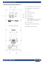 Предварительный просмотр 7 страницы DAPAudio SPLASH 8 Manual