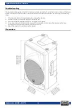 Предварительный просмотр 19 страницы DAPAudio SPLASH 8 Manual