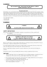 Preview for 4 page of DAPAudio TAS-2400 Manual