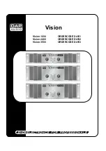 DAPAudio Vision 1600 Product Manual предпросмотр