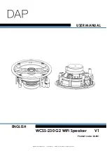 DAPAudio WCSS-230 G2 User Manual предпросмотр