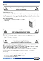 Предварительный просмотр 3 страницы DAPAudio Xi-6 Manual