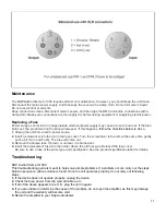 Preview for 13 page of DAPAudio Xtreme X-1300 Product Manual