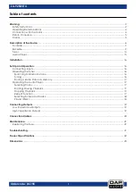 Preview for 2 page of DAPAudio ZA-9250VTU Manual