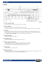 Preview for 8 page of DAPAudio ZPA-6240TU Manual