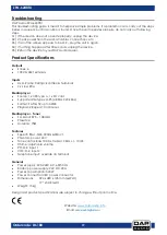 Preview for 20 page of DAPAudio ZPA-6240TU Manual