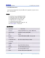 Предварительный просмотр 3 страницы DAQ system cPCI-SBC02 User Manual