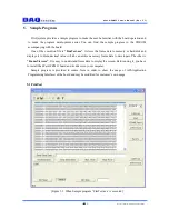 Preview for 14 page of DAQ system eCard-FRM11 User Manual