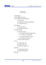 Preview for 2 page of DAQ system PCIe-FRM11 User Manual