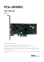 DAQ system PCIe-HDMI01 User Manual preview