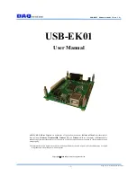 DAQ system USB-EK01 User Manual preview
