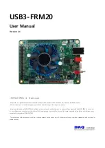 Preview for 1 page of DAQ system USB3-FRM20 User Manual