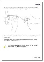 Preview for 12 page of DARAY BH200 Operating & Installation Manual