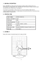 Предварительный просмотр 4 страницы DARAY DX4501D Operating Manual