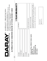 Preview for 9 page of DARAY HL800 Operating Manual