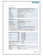 Preview for 6 page of DARAY V460S Series User Manual & Installation Manual