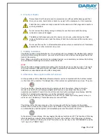 Preview for 12 page of DARAY V460S Series User Manual & Installation Manual