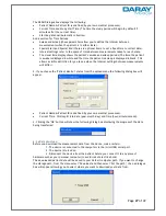 Preview for 28 page of DARAY V460S Series User Manual & Installation Manual