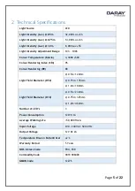 Preview for 6 page of DARAY X200 Operating & Installation Manual