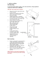 Предварительный просмотр 5 страницы DARAY X210LED Installation And Operating Manual