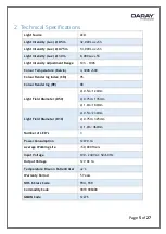 Preview for 6 page of DARAY X240 Operating & Installation Manual