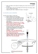 Preview for 20 page of DARAY X240 Operating & Installation Manual