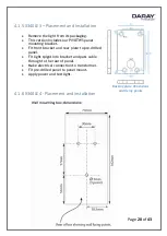 Предварительный просмотр 21 страницы DARAY X340 Operating & Installation Manual