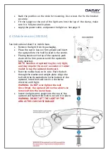 Предварительный просмотр 24 страницы DARAY X340 Operating & Installation Manual