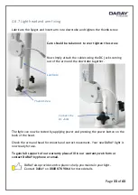 Предварительный просмотр 34 страницы DARAY X340 Operating & Installation Manual