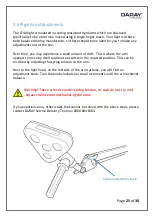 Предварительный просмотр 26 страницы DARAY X740 Operating & Installation Manual