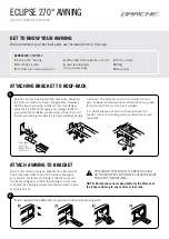 Предварительный просмотр 2 страницы DARCHE ECLIPSE 270 Set-Up And Care Instructions