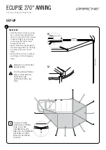 Предварительный просмотр 5 страницы DARCHE ECLIPSE 270 Set-Up And Care Instructions