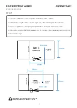 Preview for 8 page of DARCHE ECLIPSE RETREAT ANNEX Set-Up And Care Instructions